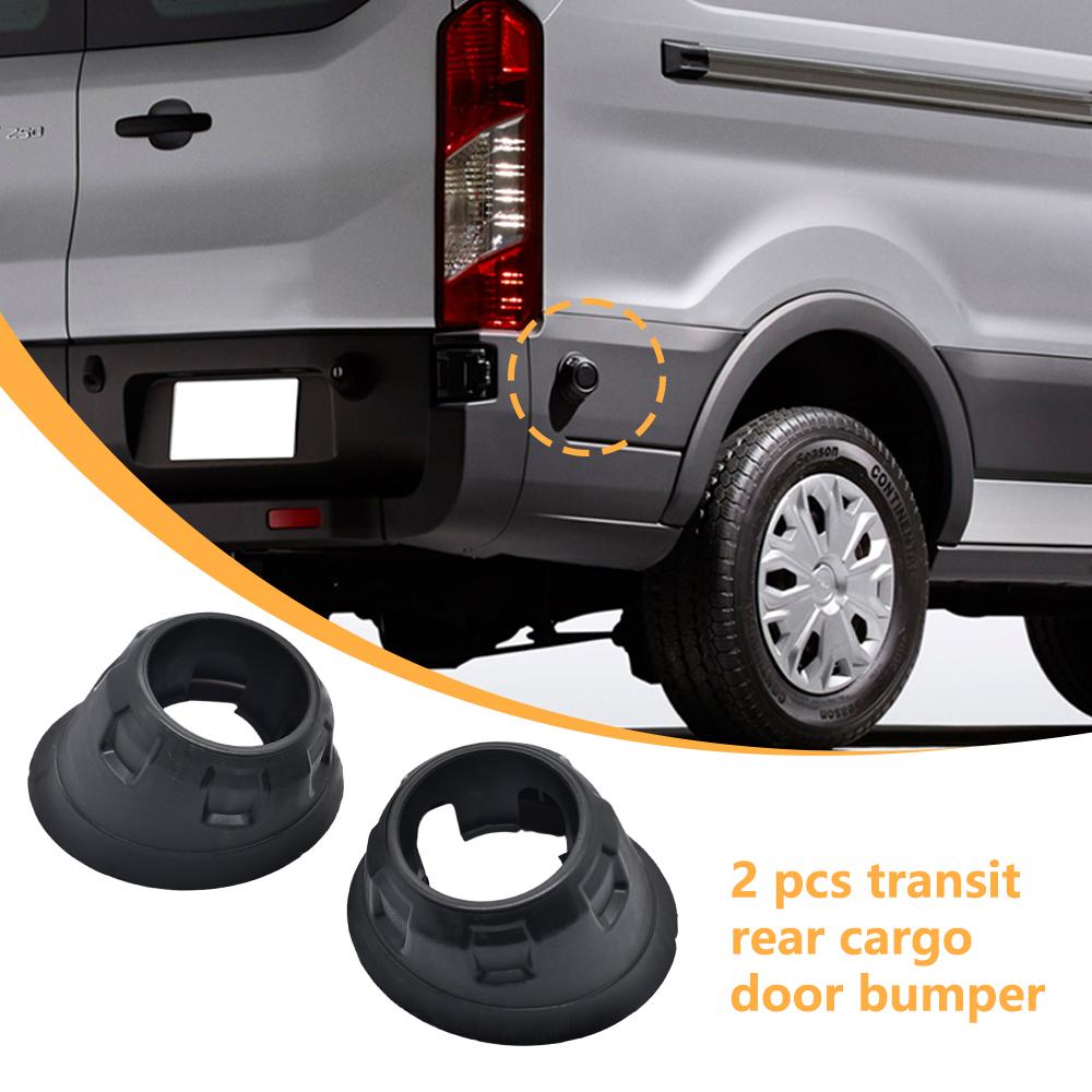 2 STÜCK Hintere Laderaumtür Stoßfänger Magnet Anschlag Abdeckung Für Ford Transit-150 Transit250 Transit350 Transit-350HD BK3Z16758AC BK3Z-16758-B