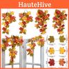 Realistic Autumn Maple Leaf Vine For Home Decor And Wedding Decoration 75cm Height