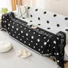 Gepunkteter Sofabezug, Überwurf, Decke für Wohnzimmer, Sofa, Paarposition, moderner Überwurf, Camping, Picknick, Farbblock-Decke