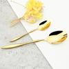 24Pcs/Set Knife Fork Tea Spoon Tableware Vintage Dinnerware 304 Stainless Steel Cutlery Set Party Kitchen Silverware Flatware Set