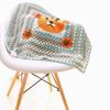 Rainbow Color Crochet Knitting Cotton Rainbow Cotton Yarn Warm Milk Cotton  Scarf
