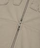 Covernat Cvnt Vintage Zip-Up Hoodie Light Khaki