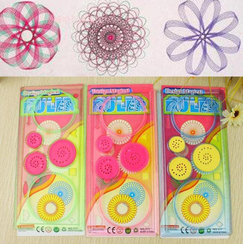 Buy Classic Drafting Stencil Drawing Art Spiral Tool Geometric ...