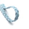 10 Iarde/lotto Corde Colorate Intrecciate in Pelle PU 5mm Piatte Filo Corda DIY per Creazione Gioielli Braccialetto Collana Catena Borse Materiali