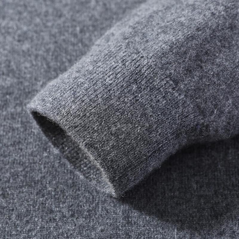 Antonio Men's 100% Cashmere Thickened Turtleneck Sweater