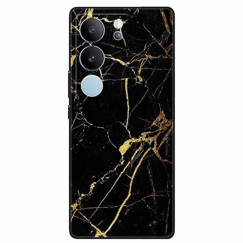 Phone Cases For Vivo V29 5G Cover 2023 Silicone Soft Lovely Marble Printing Coque for Vivo V29 V 29 V2250 Back Coque 6.78'' Etui