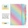 Exquisite Glitter Sequin Strap Journal: Personalized Creative Diary Notebook