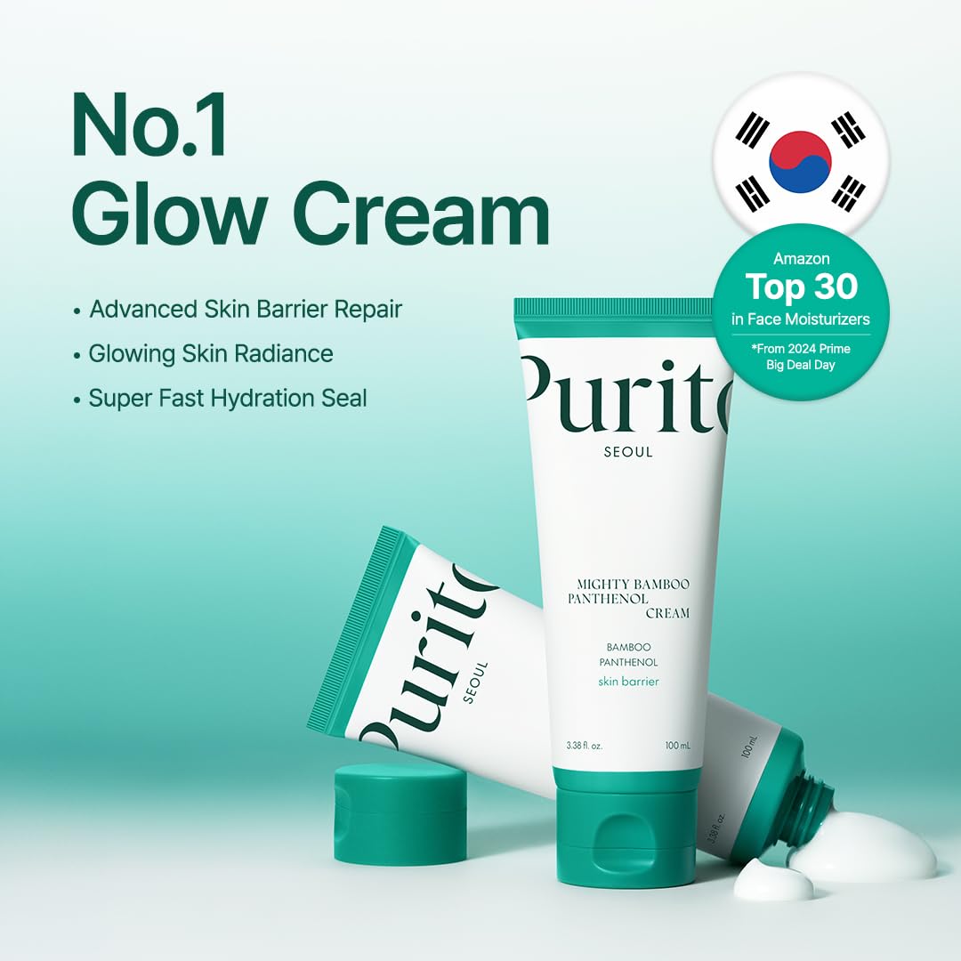 

Purito Mighty Bamboo Panthenol Cream 100ml +RANDOM GIFT