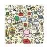 Cat Wrap Multifunctional Cat Wrap For Cutting Nails Cute Prints Sticker Cloth:Self-Adherent
