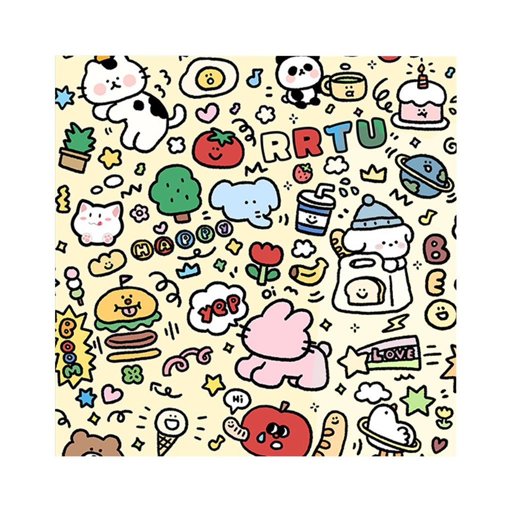 Wrap Multifunctional Wrap For Cutting Nails Cute Prints Sticker Cloth:Self-Adherent,-,-Scratch,-Escape Calming Wrap,Nail Clipping