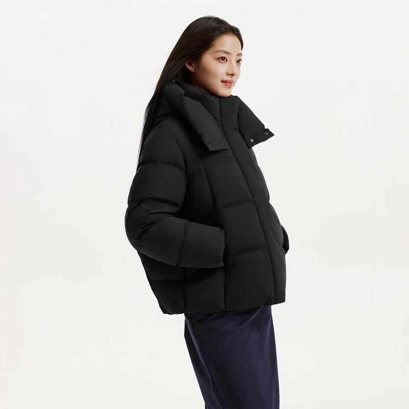 Tanbor Women's Detachable Hood Down Jacket
