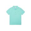 New MLB Base Logo Polo Shirt Women's Mint Green 3FPQ02023-07MTS