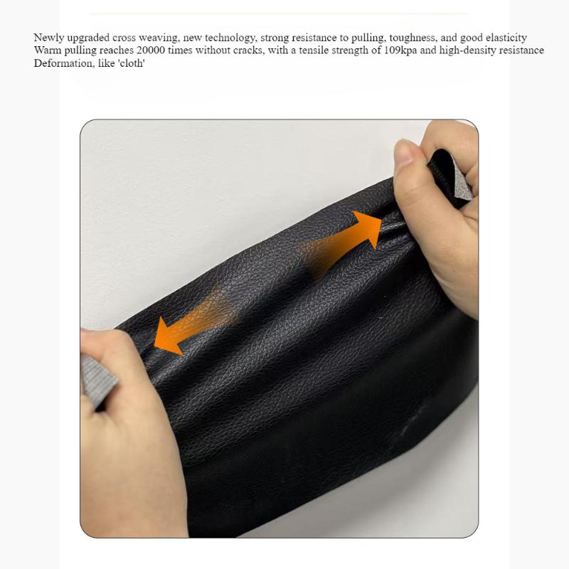 Toppa autoadesiva in pelle PU per divani, mobili, fai da te, per riparazioni, interni auto, moto, adesivi in pelle, tessuto