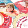 Inflatable Swim Rings Summer Swimming Pool Float Ring Beach Floatie Swim Party Toys for Fun Water Activities 1pc