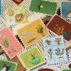 30 pcs Slow paced lifestyle series Postage stamp theme stickers Scrapbooking Material handmade Diary Album Junk Journal Supplies