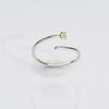 BRILLPIECE Line stone nail ring