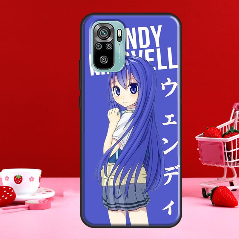 Natsu Erza Fairy Tail For Xiaomi Redmi Note 8 9 10 11 Pro Note 10S 9S 11S Case For Redmi 9 10 9T 9A 9C Coque