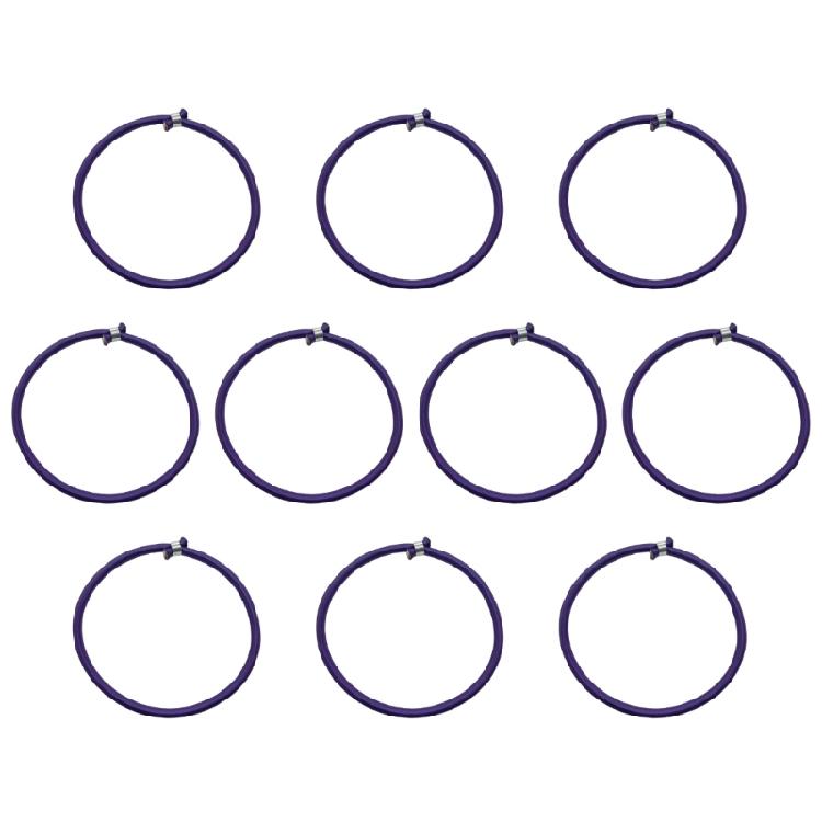 10Pcs Trampoline Elastic Rope Bungee Cord Aluminum Buckles Stretch Cord for Fitness Trampoline Canopy Tent Easy to Use