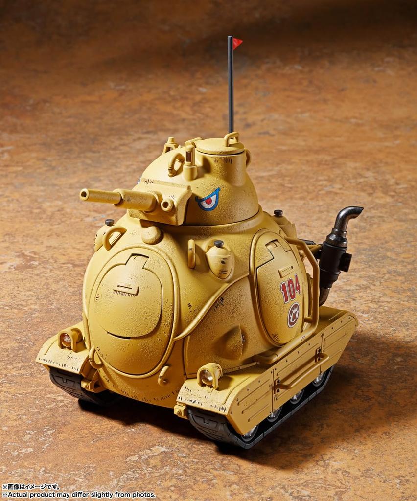 TAMASHII NATIONS Chogokin SAND LAND Sandland Royal Army Tank Corps No. 104, approximately 150mm, PVC, ABS, and die-cast pre-painted action figure