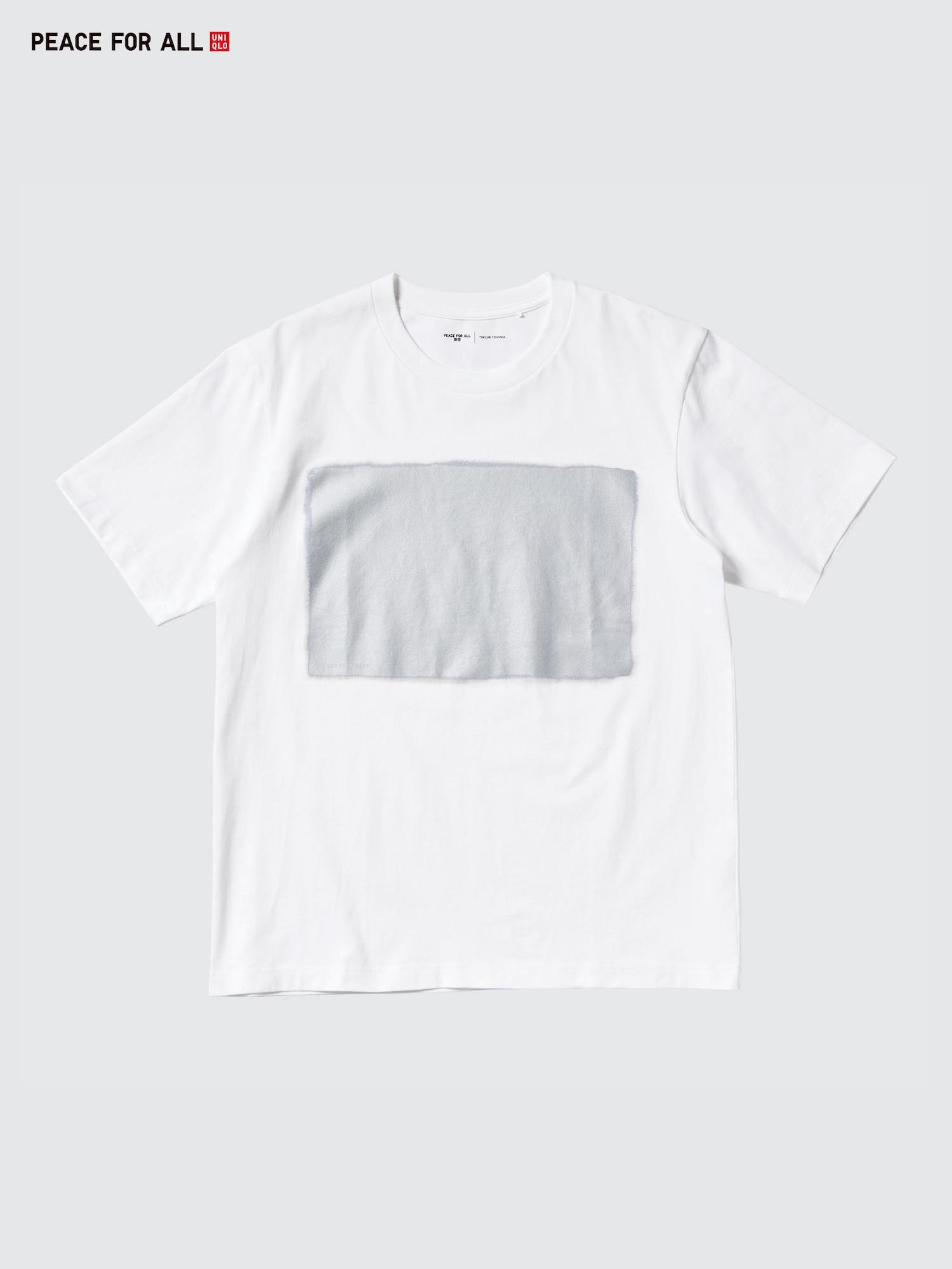 

Футболка Uniqlo Peace For All с коротким рукавом и графическим принтом, стандартный крой Tokujin 00 WHITE/UNISEX 3XL