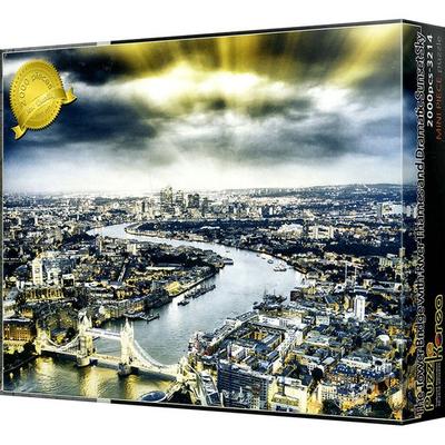 Puzzle Korea Mini-size Jigsaw Puzzle with a Fantastic View of London, Korean Popular Puzzles