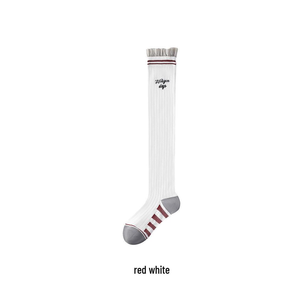 Slimming Grey Calf Socks for Spring & Summer, Breathable Long Socks with Miu Bud Opening, Ideal for Argan Shoes
