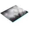 Decorative Glass Kitchen Cutting Board With Dandelion Graphics 60X52 Cm