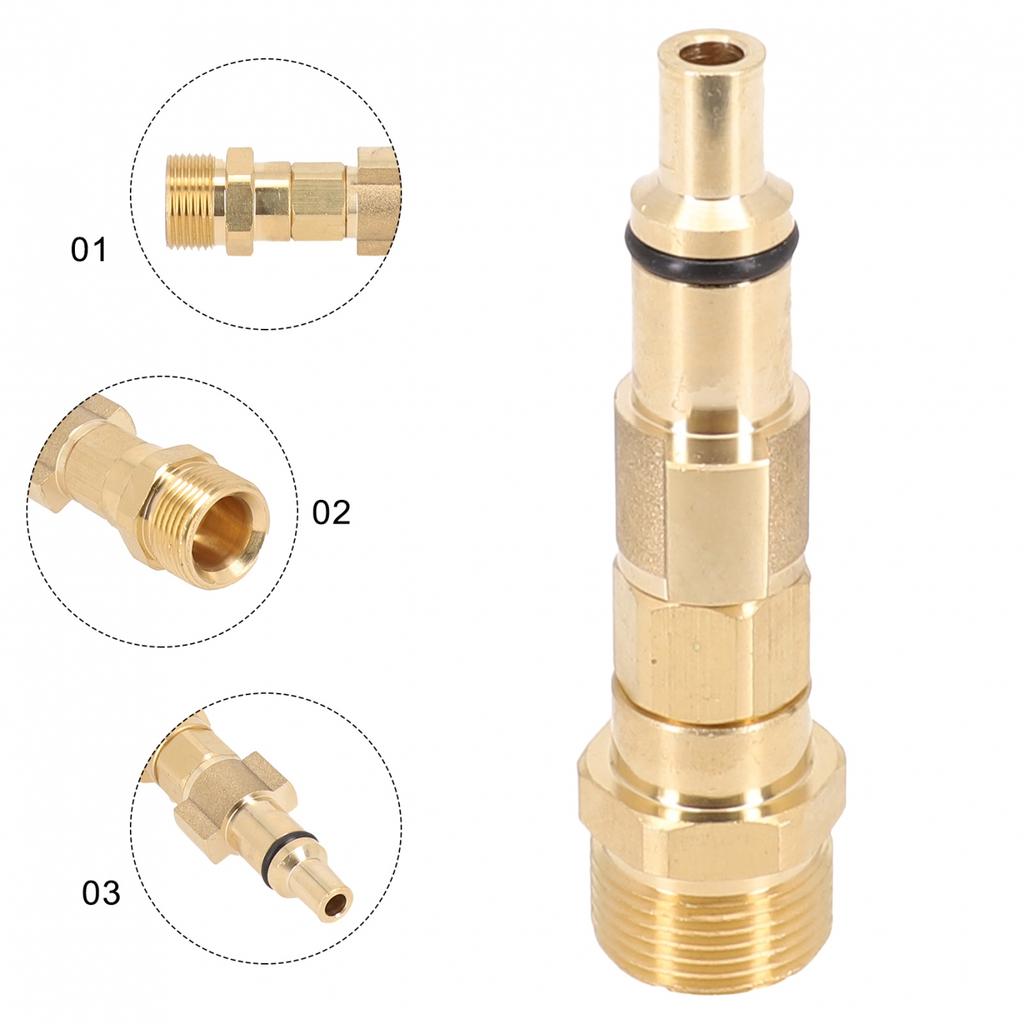 Bayonet Adapter Brass Cleaner Lances For Foam Cleaners