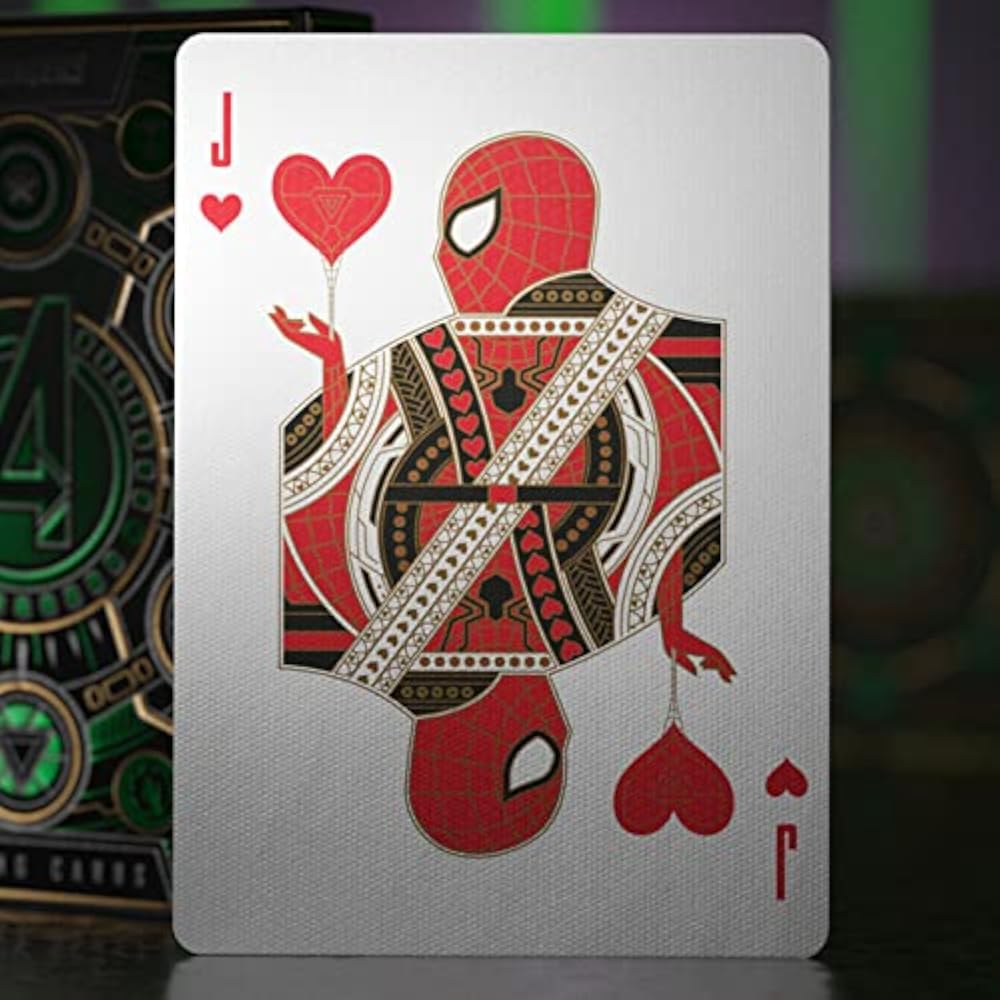 Theory11 Avengers: Infinity Saga Playing Cards Green
