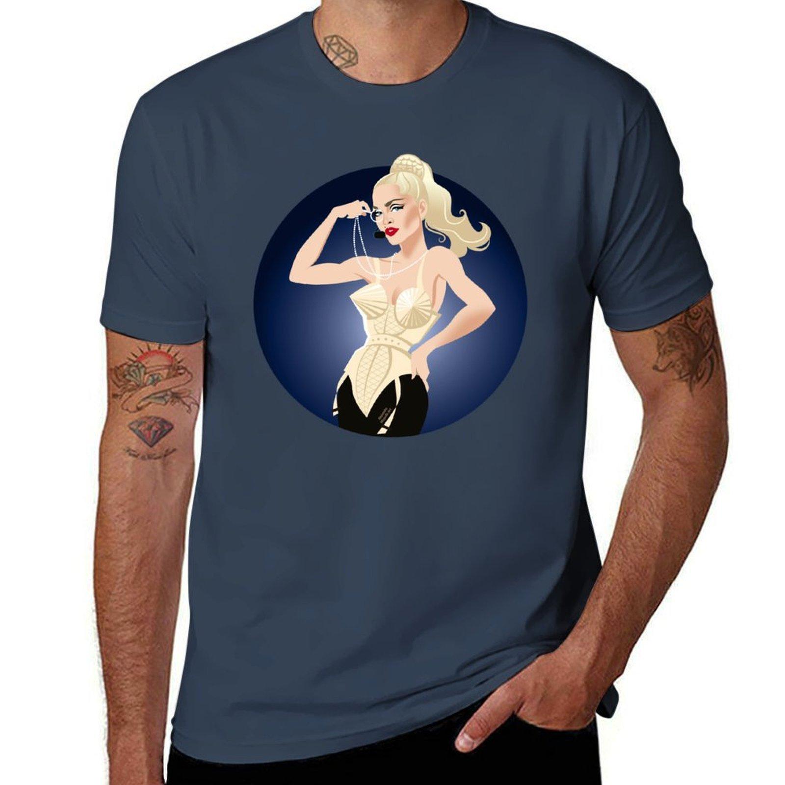Blond Tshirt Plus Size Workout Short Sleeve Top S