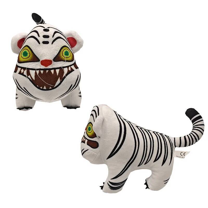 Kpop Demon Hunters Derpys Tiger Plush Toy Huntrix K Pop Demon Hunters Bear Rumi Zoey Plush Doll Demon Hunters Saja Boys Goods