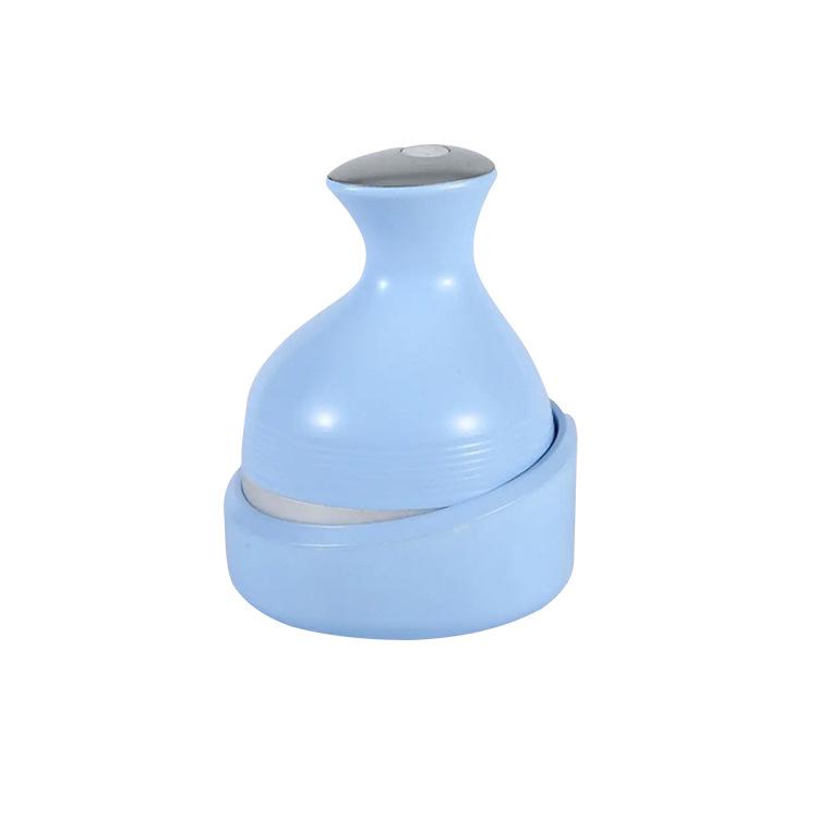 Electric Silicone Scalp Massager - Portable USB Rechargeable Kneading Head and Pet Massager