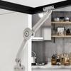 Lid Support Hinge Soft Close Satin Nickel Folding Stay for Home Furniture Toy Storage Secure Safe Furniture Support