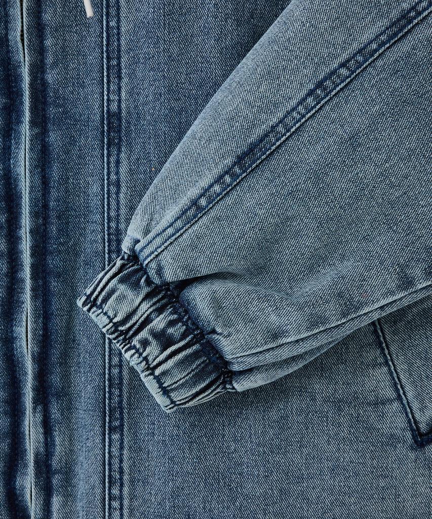 Stco Diems Cutout Denim Hoodie Zip-Up_Blue (Oversized)_Ldjxa01Osl