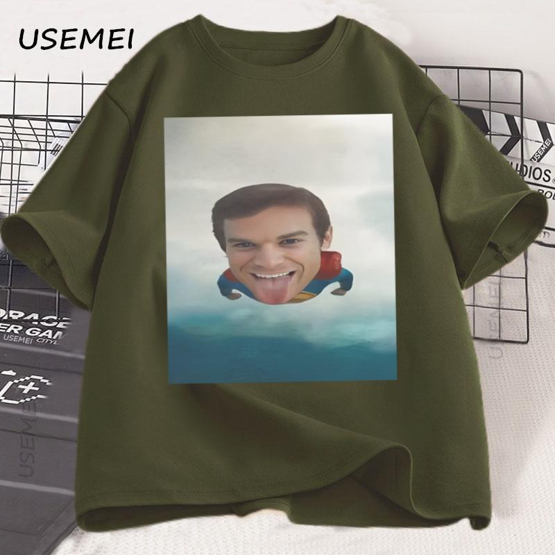 Dexter Morgan Funny Flight Graphic T Shirts Unisex Casual Cotton Short Sleeve Tshirt High Quality Comfortable Round Neck Tees
