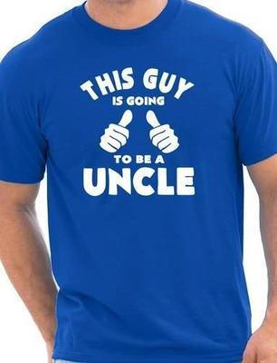 This Guy Going To Be A Uncle Mens T-Shirt Gift Present Size S-XXL