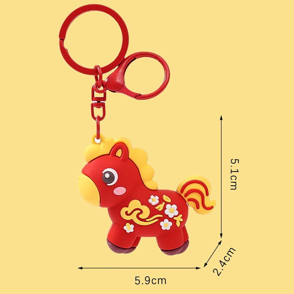 Hanging Hanging Ornament Cartoon Doll Keychain Creative Backpack Key Chain  New Year Accessories