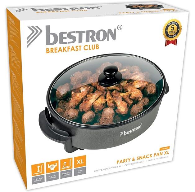Frying Pan Bestron AHP1800Z Multifunction Party Pan XL