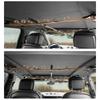 2Pcs 7 Rod Capacity Car Fishing Rod Holder Adjustable Vehicle Fishing Rod Strap  Rear Seats