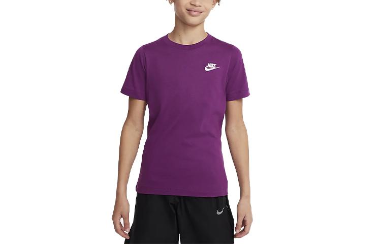 Nike Sportswear T Shirt Kids  Technology Purple AR5254-504 L