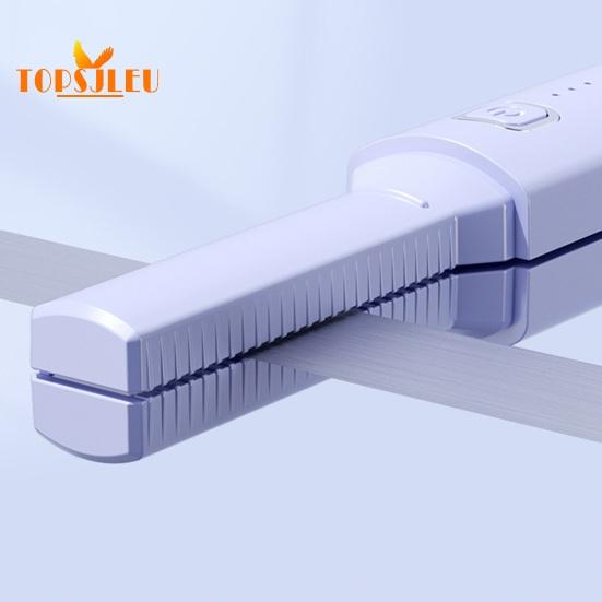 Tragbarer kabelloser Haarglätter, 30 Sekunden schnelles Aufheizen, Styler mit doppeltem Verwendungszweck, Aufladen über USB, automatische Abschaltung, kabelloser Verbrühungsschutz, Reise-Haarstyler