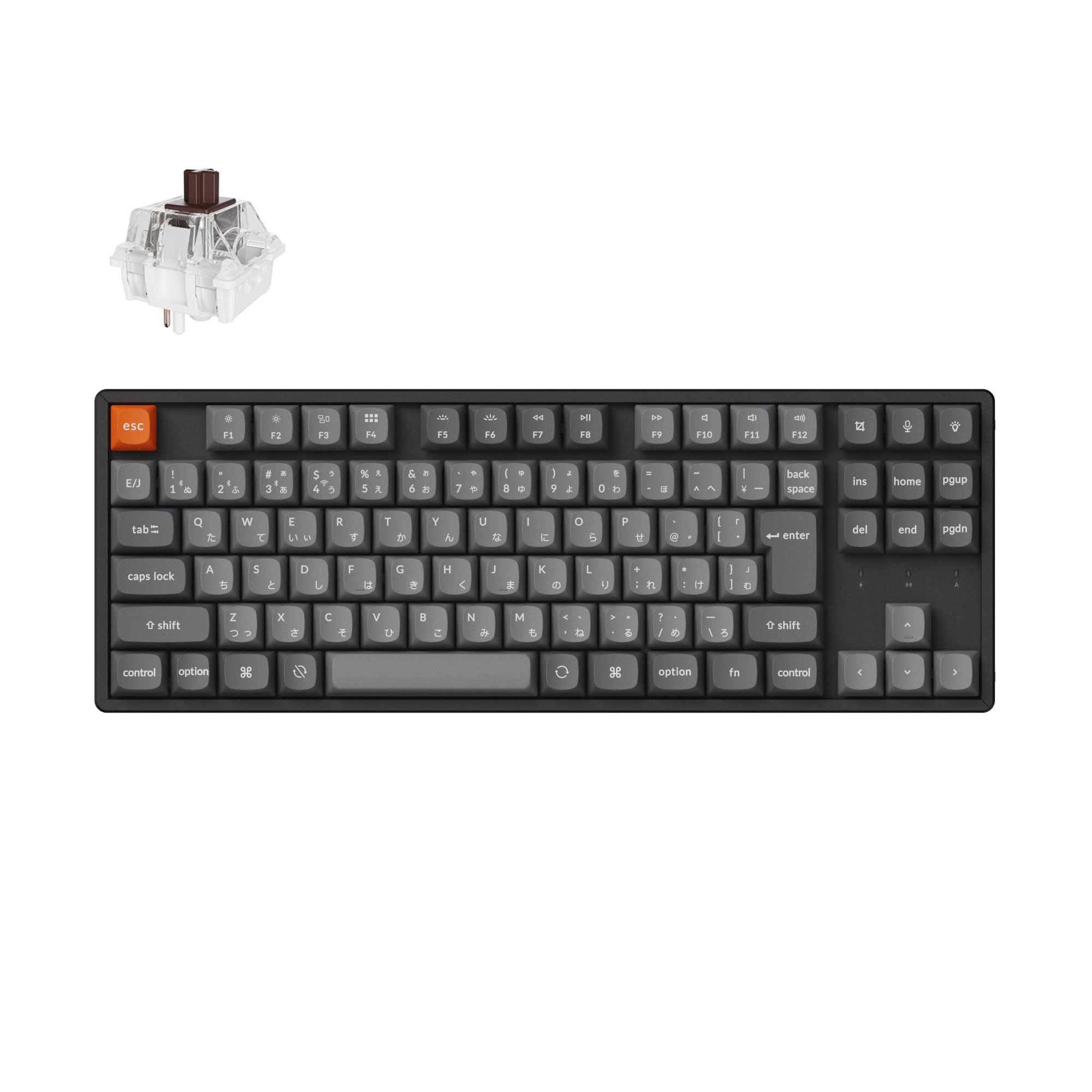 

K8 Max QMK Wireless Custom Mechanical Bluetooth Wireless and Wired QMK Aluminum JIS RGB Super Hot Swap Mac Windows Linux Compatible Super Mechanical