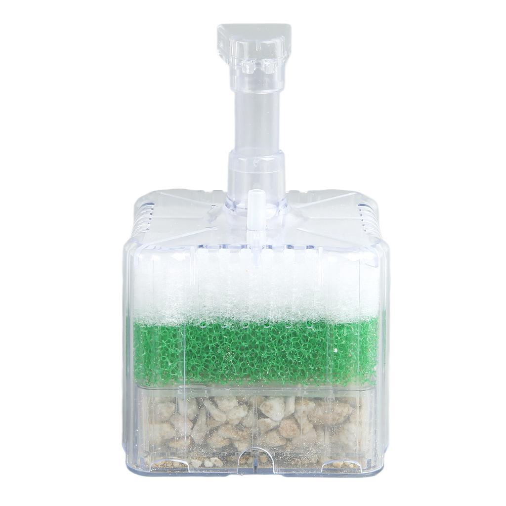 Aquarium Sponge Air Driven Filter Mini Multi Layer Filtration Fish Tank Biochemical Sponge Filter