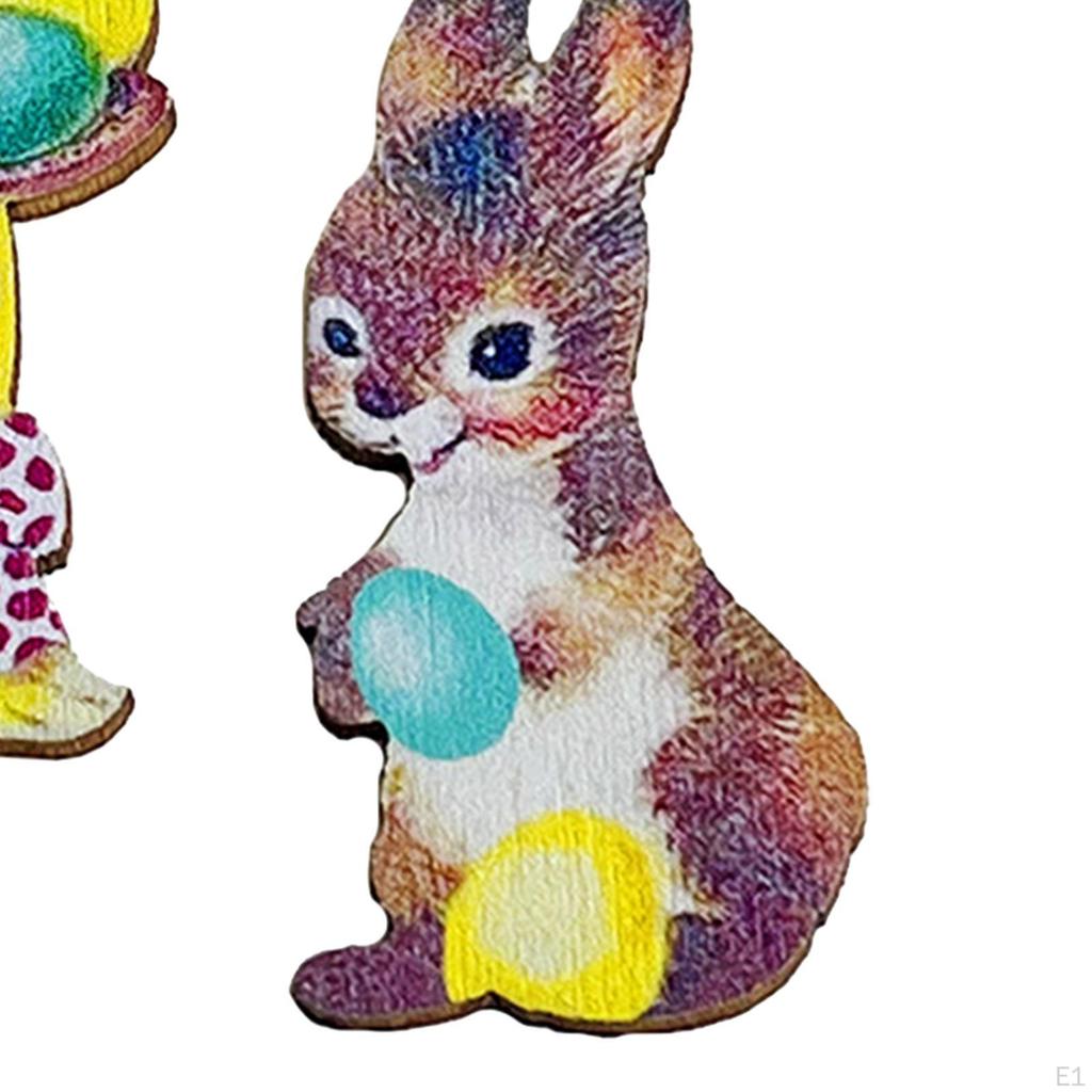 Osterohrringe aus Holz für Damen – festliche Frühlingsaccessoires