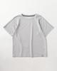 [super.natural] [sn] Supernatural JP135 Mesh Active Sleeve T-Shirt Merino Wool Short Sleeve Running Training Hiking Yoga (Unisex) Pearl Grey M