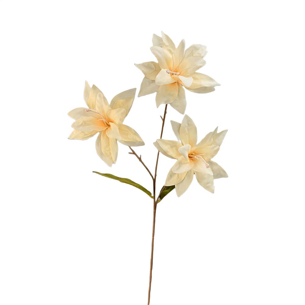 Artificial Flowers Small Lily Decoration Elegant Simulation Plants