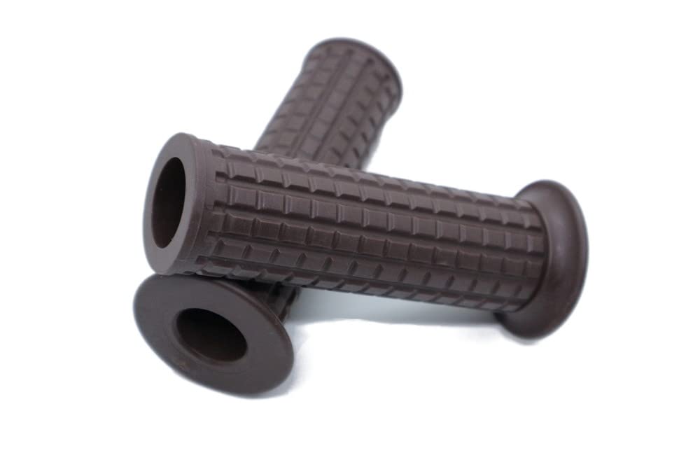 Beatus 22.2mm 1 inch Handlebar Grip Bike Penetration Type Left Φ22.2mm коричневый