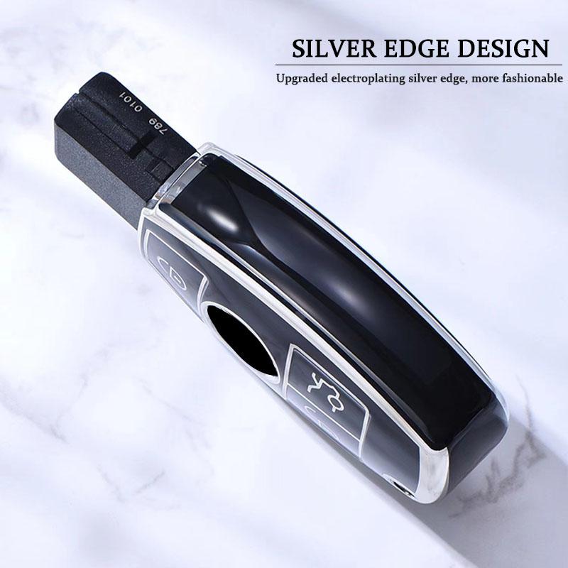 Tpu Car Key Case Cover Protection Shell For Mercedes Benz A B C E Class Gls Gla Glk Glc Cls Cla Amg W204 W205 W212 W463 W176