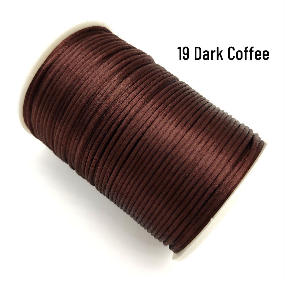 Handmade Chinese Knot Cord No. 5, 100m - Korean Weaving Rope for Bracelets & Necklaces.