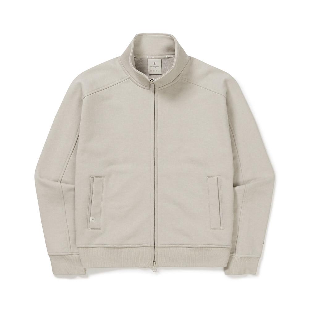 SNOWPEAK Women's Stand Neck Zip-up Light Beige (S24FWFFJ61)